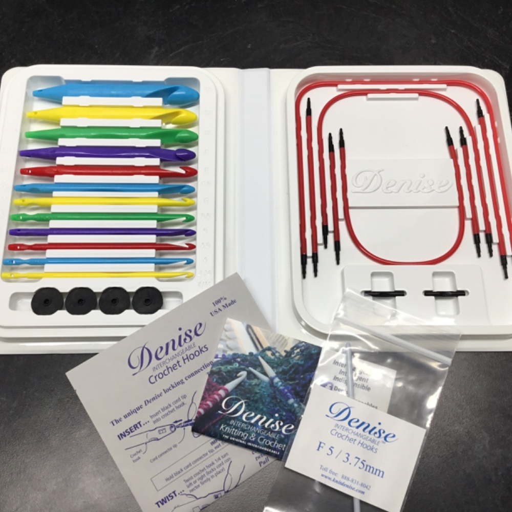 Denise Interchangeable Crochet Hook set - NWOT!